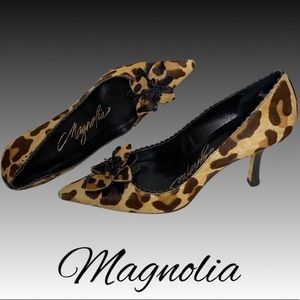Magnolia Animal Print Heels